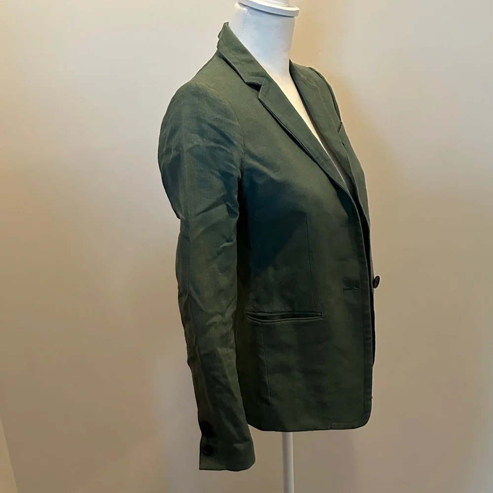 J. Crew Women's Green Blazer